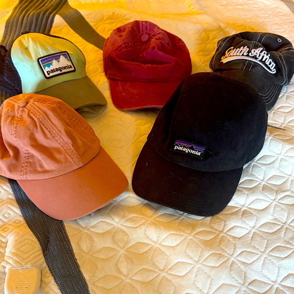 Patagonia and South Africa Baseball Caps